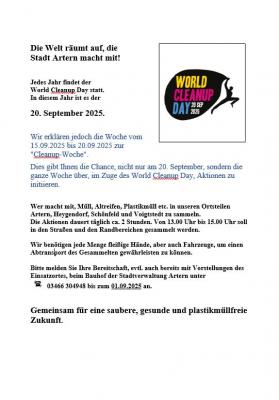 World Cleanup Day 