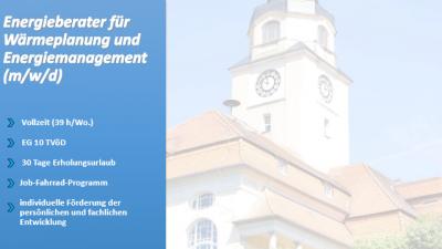 Stellenausschreibung Energieberater für Wärmeplanung und Energiemanagement (m/w/d)