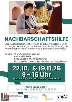 Onlinekurs Nachbarschaftshilfe