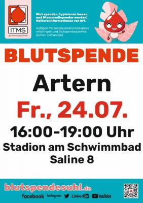 Blutspende 24.07.2026